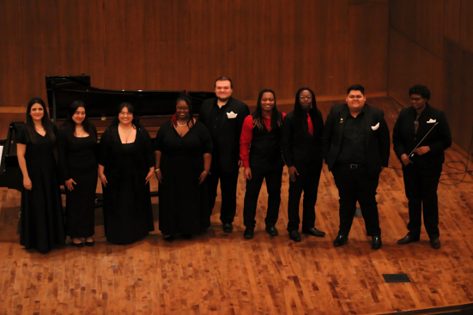 Black History Month Recital 2025 Group Photo