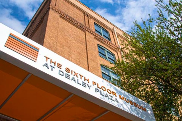 Outside of the Sixth Floor Museum