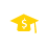 scholarship button icon
